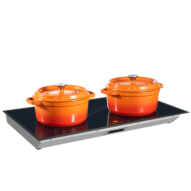 Built-In Rectangular Heated Base Glass Shelves（with borders）