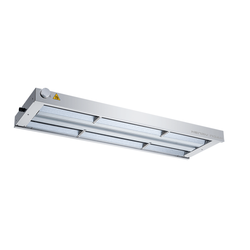 Dual Infrared Stainless Steel Strip Heaters with LED lights