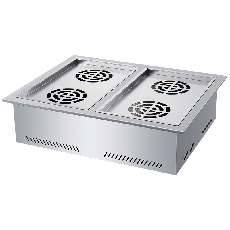 Built-In Rectangular  Heated Wells