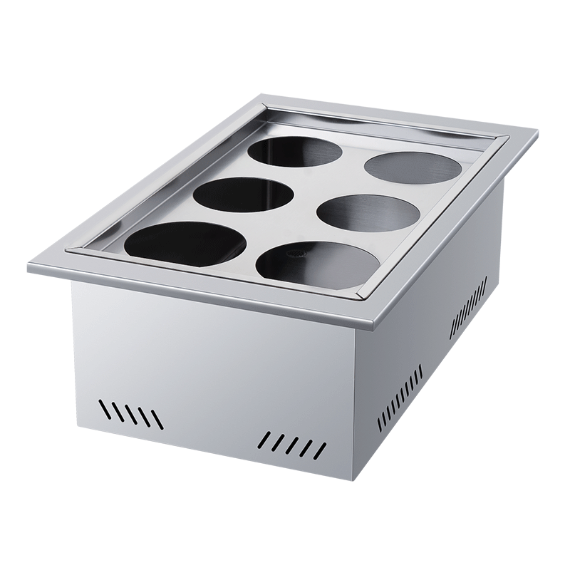 Built-In Rectangular  Heated Wells